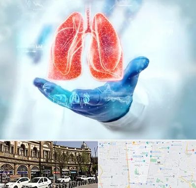 بیمارستان ریه در منطقه 11 تهران 