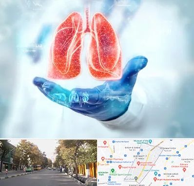 بیمارستان ریه در شریعتی 