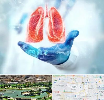 بیمارستان ریه در منطقه 9 تهران 