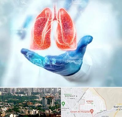 بیمارستان ریه در عظیمیه کرج 