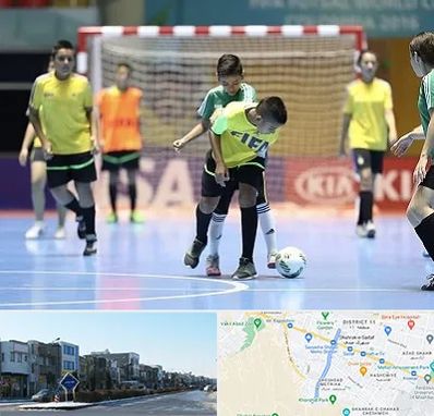 سالن فوتسال در شریعتی مشهد