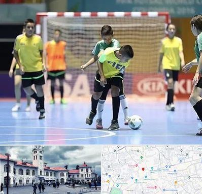 سالن فوتسال در میدان شهرداری رشت