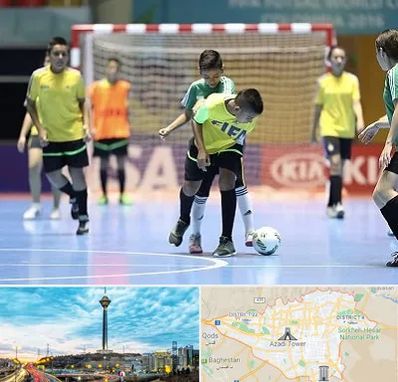 سالن فوتسال در تهران