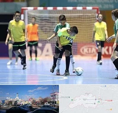 سالن فوتسال در ماهدشت کرج