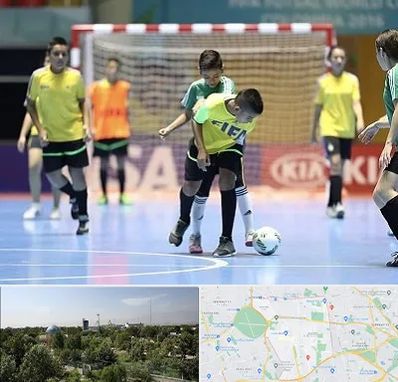 سالن فوتسال در منطقه 16 تهران