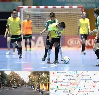 سالن فوتسال در شریعتی