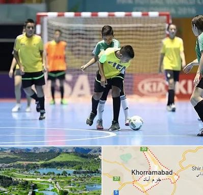 سالن فوتسال در خرم آباد