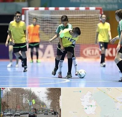 سالن فوتسال در نظرآباد کرج