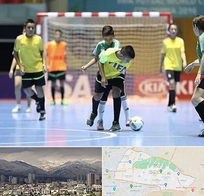 سالن فوتسال در منطقه 4 تهران