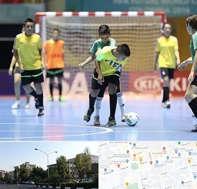 سالن فوتسال در میدان کاج