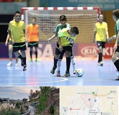 سالن فوتسال در باغستان کرج