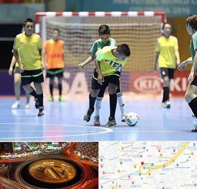 سالن فوتسال در میدان ولیعصر