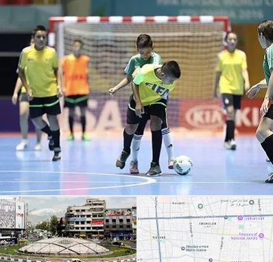 سالن فوتسال در مرکز تهران