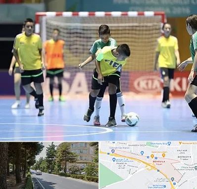 سالن فوتسال در مهرویلا کرج