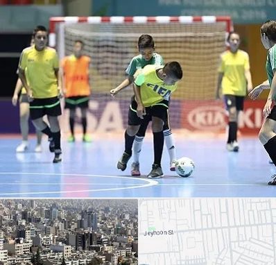 سالن فوتسال در جیحون