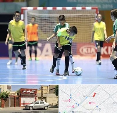 سالن فوتسال در باجک قم