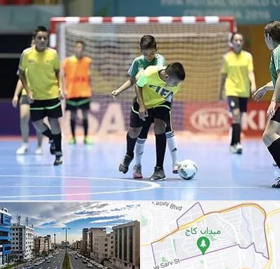 سالن فوتسال در سعادت آباد تهران