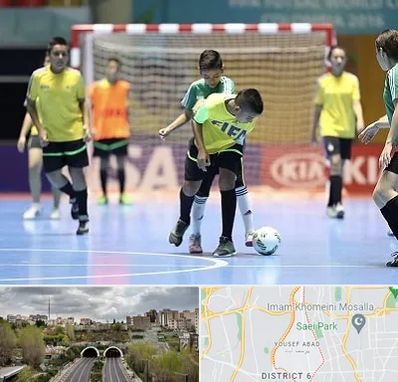 سالن فوتسال در یوسف آباد