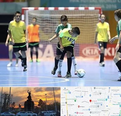 سالن فوتسال در میدان حر