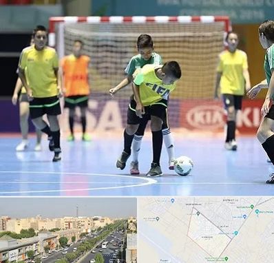 سالن فوتسال در کیانمهر کرج