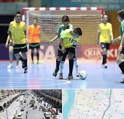 سالن فوتسال در نادری اهواز