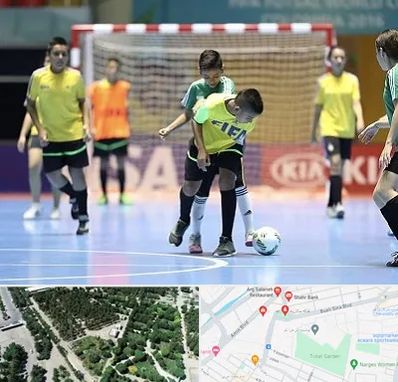 سالن فوتسال در سالاریه قم