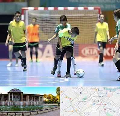 سالن فوتسال در عفیف آباد شیراز