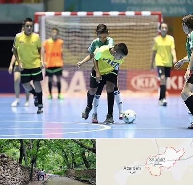 سالن فوتسال در شاندیز مشهد