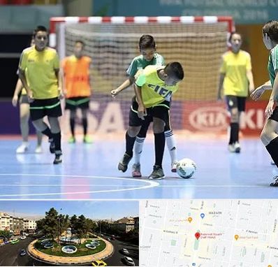 سالن فوتسال در هفت حوض