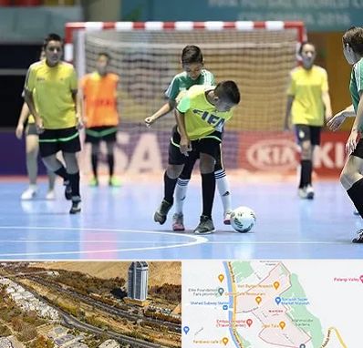 سالن فوتسال در خیابان نیایش شیراز