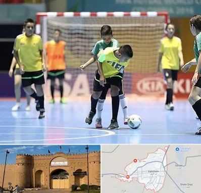 سالن فوتسال در ایرانشهر