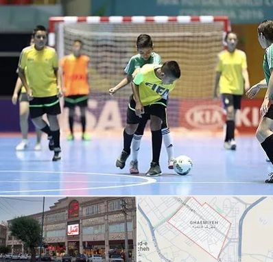 سالن فوتسال در قائمیه اسلامشهر