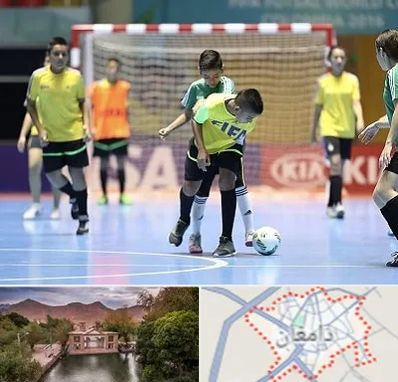 سالن فوتسال در دامغان