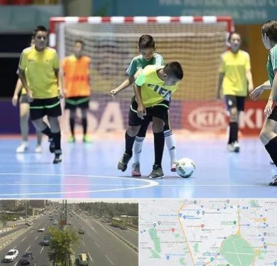 سالن فوتسال در منطقه 17 تهران