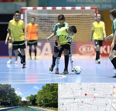 سالن فوتسال در هشت بهشت اصفهان