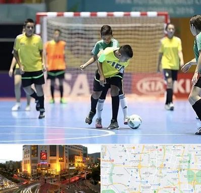 سالن فوتسال در جنت آباد تهران