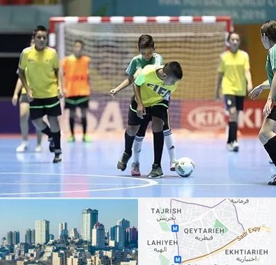 سالن فوتسال در قیطریه