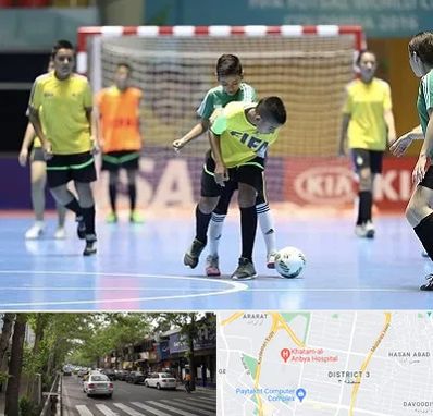 سالن فوتسال در ظفر