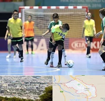 سالن فوتسال در یاسوج