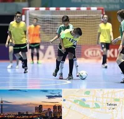 سالن فوتسال در غرب تهران