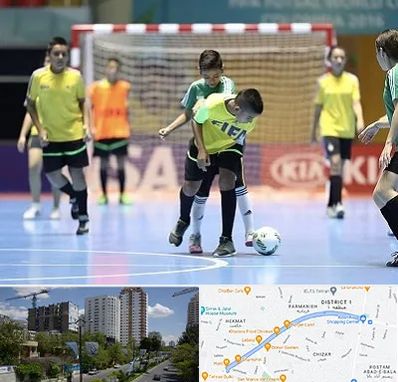 سالن فوتسال در اندرزگو