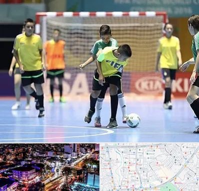 سالن فوتسال در منظریه رشت