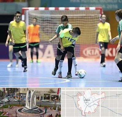 سالن فوتسال در زابل