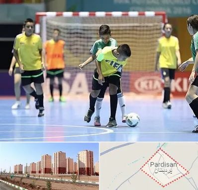 سالن فوتسال در پردیسان قم