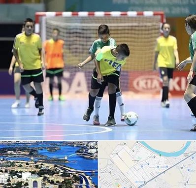 سالن فوتسال در کوروش اهواز