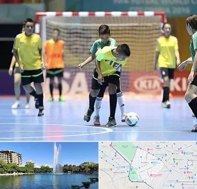 سالن فوتسال در کوهسنگی مشهد