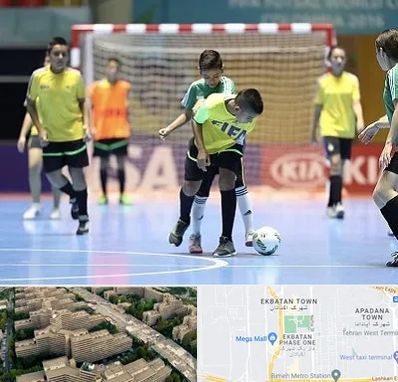 سالن فوتسال در اکباتان