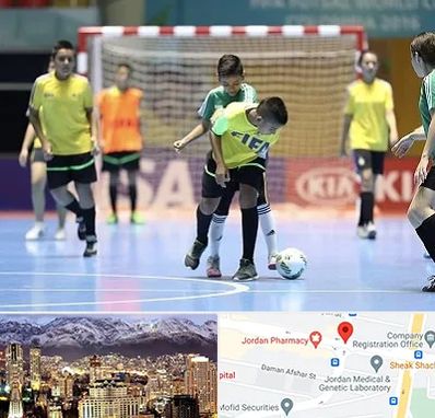 سالن فوتسال در جردن