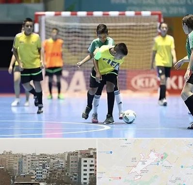 سالن فوتسال در محمد شهر کرج