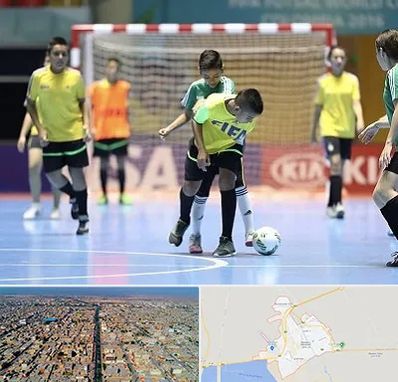 سالن فوتسال در بندر ماهشهر